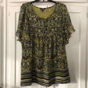 Multicolored top / tunic